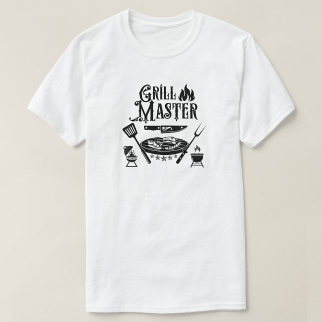 Grill Master T-Shirt (Design Front)