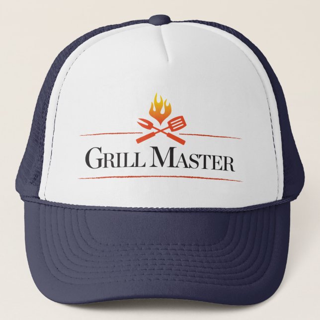Grill Master Trucker Hat (Front)