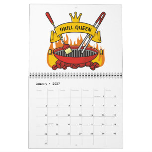 Grill Queen Calendar