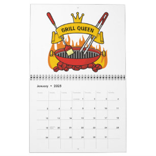 Grill Queen Calendar