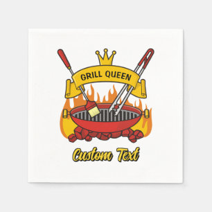 Grill Queen Napkin