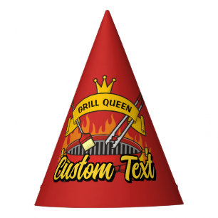 Grill Queen Party Hat