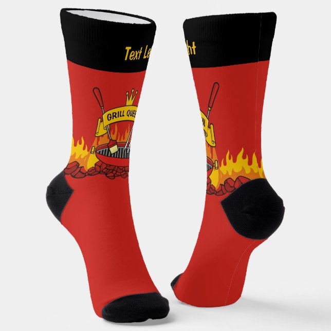 Grill Queen Socks (Angled)