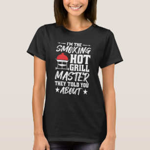 Grill Smoking Master Grilling Barbecue T-Shirt