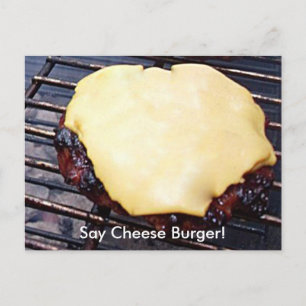 Grilled Cheese Burger Card