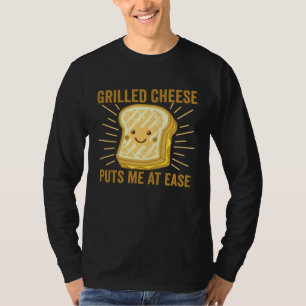 Grilled Cheese Cheesey Comfort Food Sandwich T-Shirt