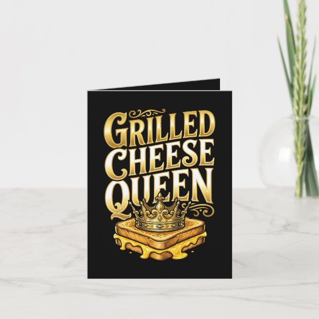 Grilled Cheese Day Holiday Card (Front)