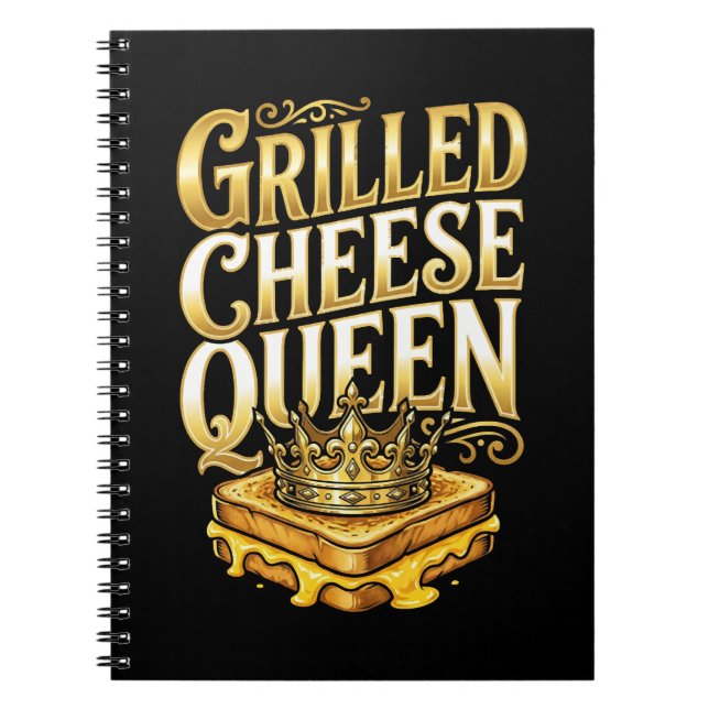 Grilled Cheese Day Notebook (Front)