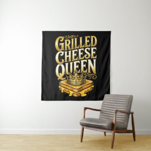 Grilled Cheese Day Tapestry