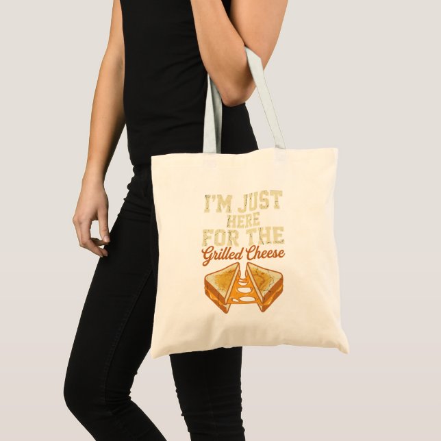 Grilled Cheese Day Tote Bag (Front (Product))