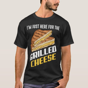 Grilled Cheese Design For Men Women Grilled Cheese T-Shirt