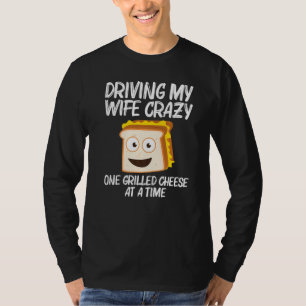 Grilled Cheese  Designs Men Dad Grilling Foodie T-Shirt