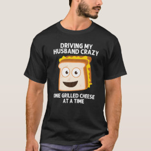 Grilled Cheese  Designs Women Mum Grilling Foodie T-Shirt