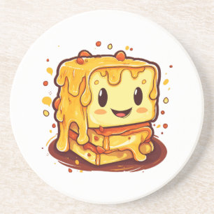 Grilled cheese lover coaster