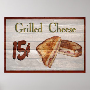 Grilled Cheese  Poster