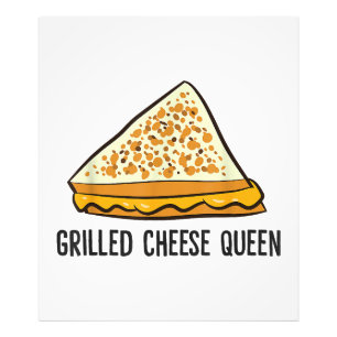 Grilled Cheese Queen Funny Grilled Cheese  Photo Print