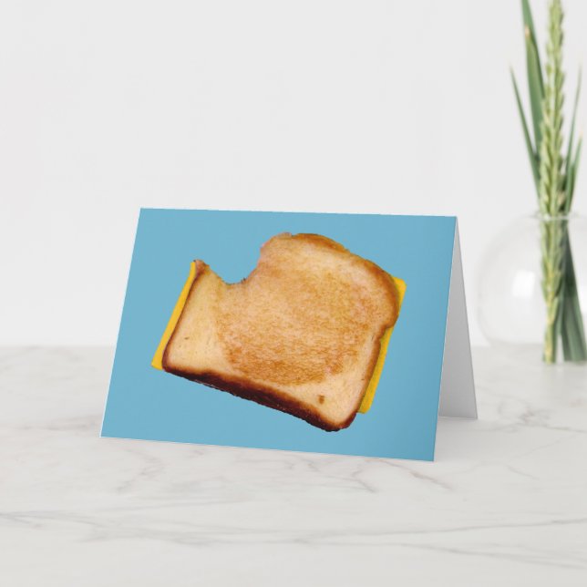 Grilled Cheese Sandwich Card (Front)