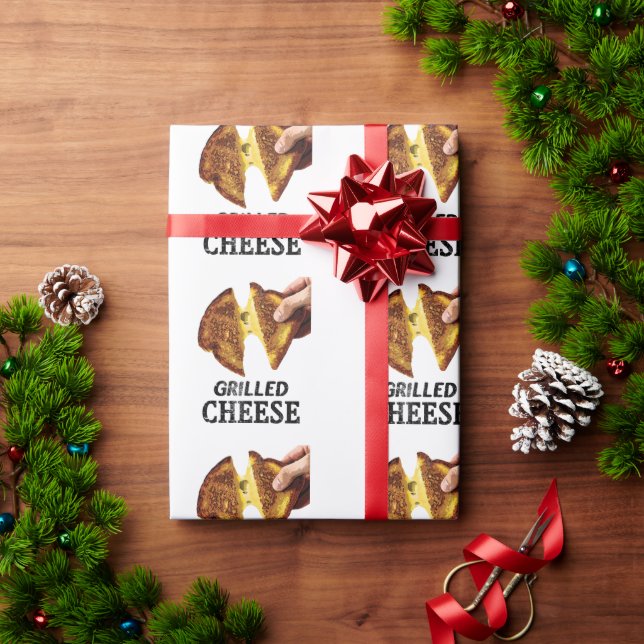 Grilled Cheese   Wrapping Paper (Holiday Gift)