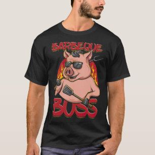 Grilled Pork BBQ Grill Master Chef Barbeque birthd T-Shirt