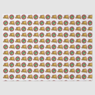 Grilled Toasted Cheese Sandwich Tomato Soup Foodie Tissue Paper