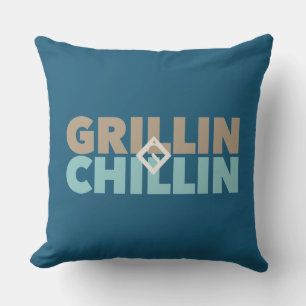 Grillin' and Chillin' Cushion