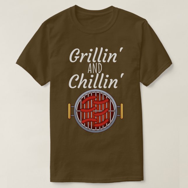 Grillin and T-Shirt (Design Front)
