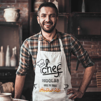 Grilling Chef  Apron