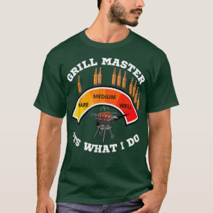 Grilling Master Barbecue & Beer Grilling BBQ Timme T-Shirt
