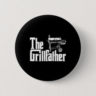 Grilling Smoker And Grill Chef Grillfather Grilled 6 Cm Round Badge