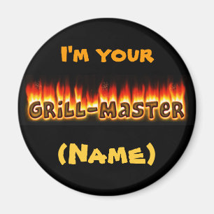 Grillmaster (customisable) magnet