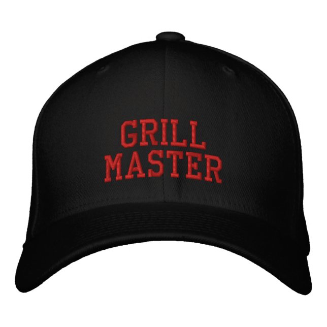 GRILLMASTER EMBROIDERED HAT (Front)