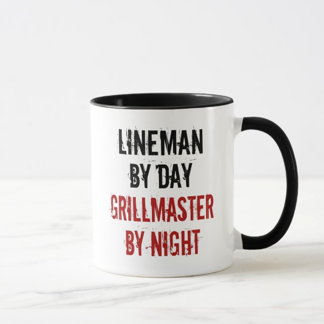Grillmaster Lineman Mug (Right)