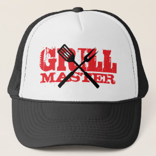 GrillMaster trucket hat cap for BBQ chef