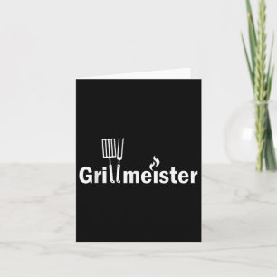 Grillmeister Grillmaster, Bbq, Grilling  Card
