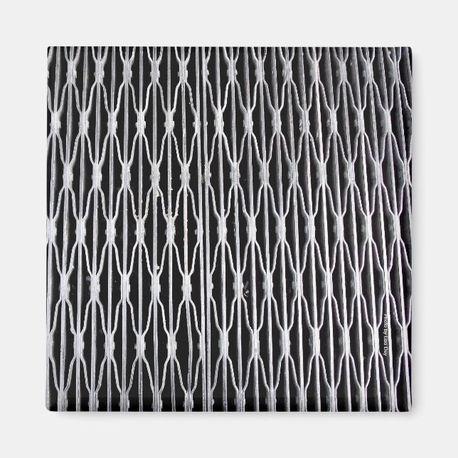 Grillwork Abstract Magnet (Front)