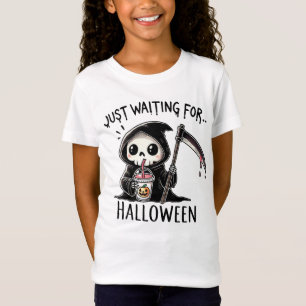 Grim & Chill – Just Waiting for Halloween T-Shirt