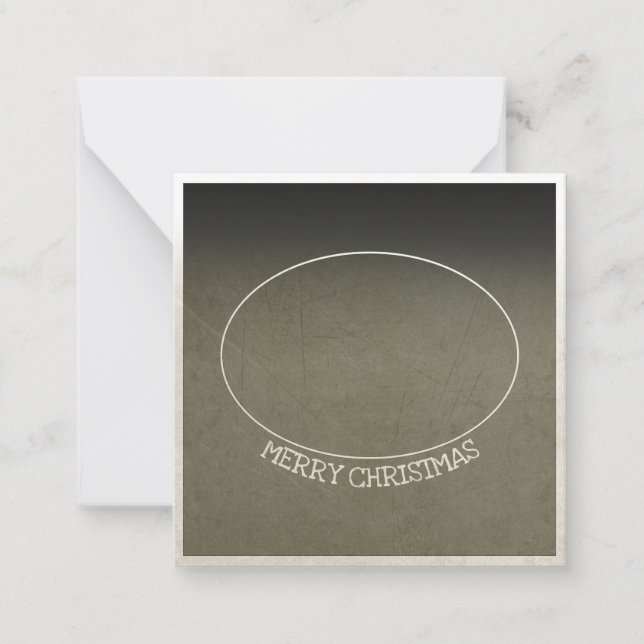 Grim Christmas - Skeleton Santa  65609 Card (Front)