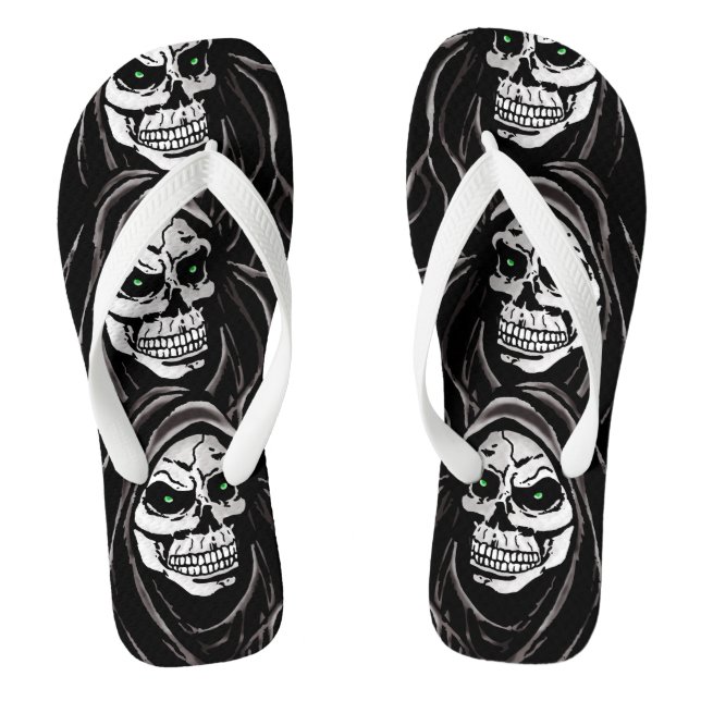 Grim dead reaper jandals (Footbed)