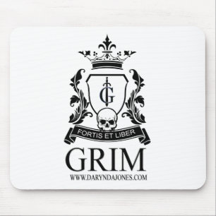 GRIM Final Logo.png Mouse Pad