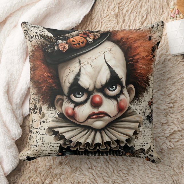 Grim Grin – The Melancholy Masquerade Cushion (Blanket)