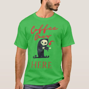 Grim Needs Coffee T-Shirt