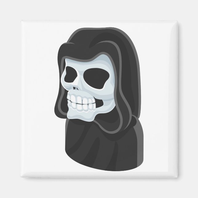 Grim Reaper Avatar People Icon Magnet (Front)