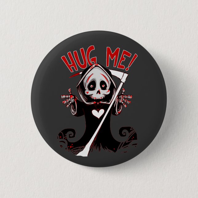 Grim Reaper Death Button (Front)