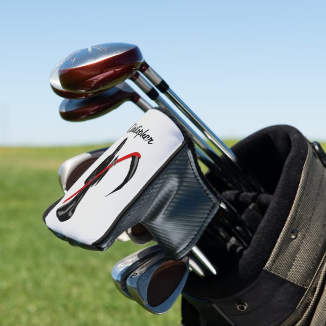 Grim Reaper Design Golf Head Cover (In Situ)