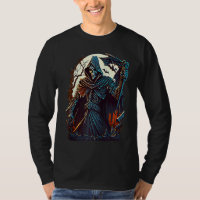 Grim Reaper Graveyard Undead Death Occult Goth Ske
