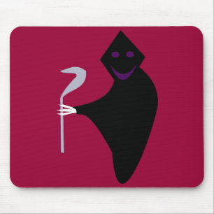 Grim Reaper Halloween Mousepad