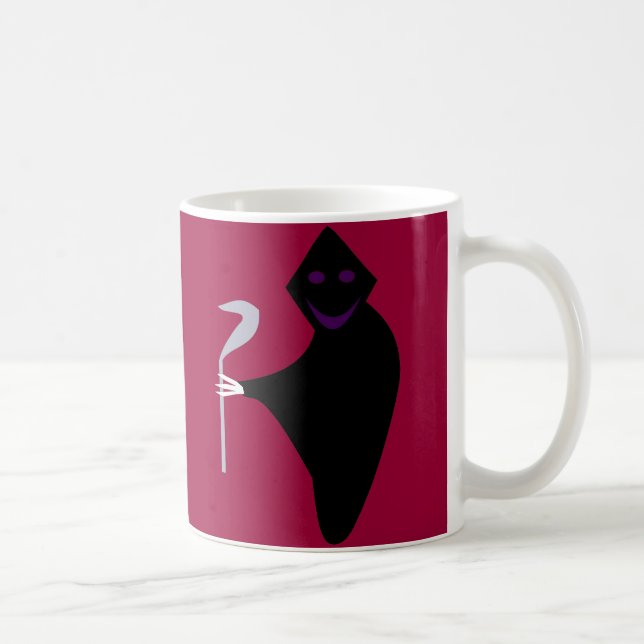 Grim Reaper Halloween Mug (Right)
