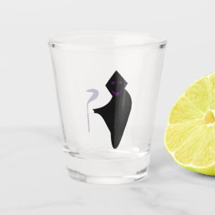 Grim Reaper Halloween Shot Glass