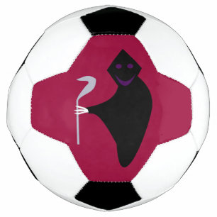 Grim Reaper Halloween Soccer Ball
