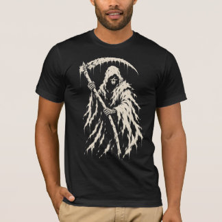 Grim Reaper Halloween Streetwear T-Shirt